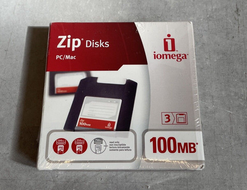 New sealed iomega - sealed, 100mb