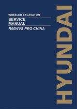 HYUNDAI R60WVS PRO ESCAVATORE