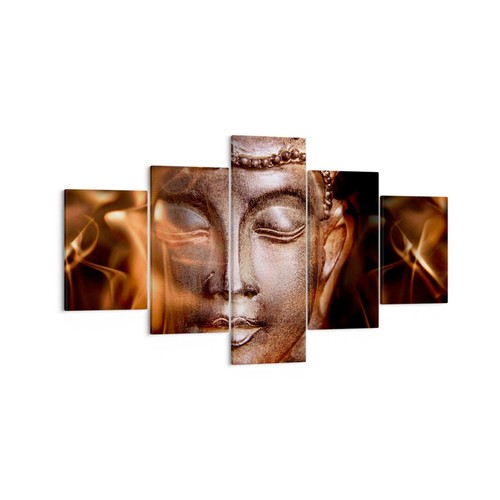 Quadro tela 125x70cm - su, buddha