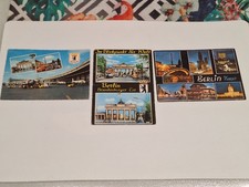 Lotto 3 cartoline colori Germania Saluti Grusse aus Berlin anni 60-70