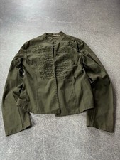 Giacca cotone denim militare