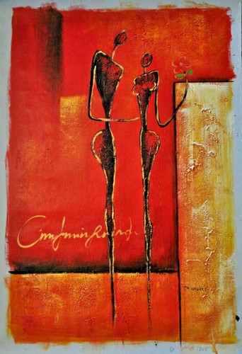Coppia romantica quadro - -,