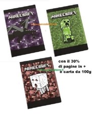 Minecraft Maxi quaderni