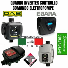 INVERTER PER POMPA CONTROLLO AUTOCLAVE COMANDO DAB EBARA ITALTECNICA LOWARA