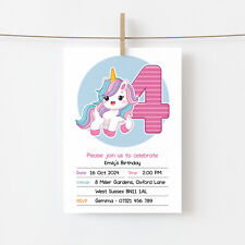 Inviti festa 4° compleanno