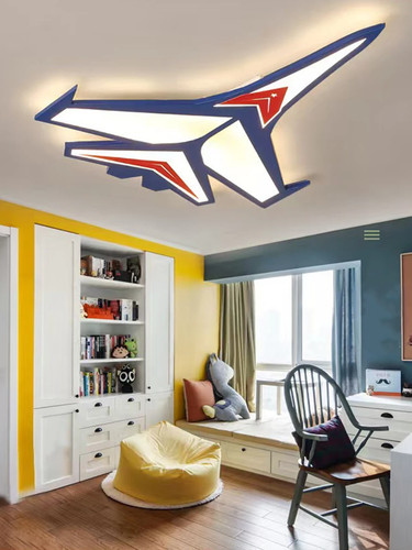 Lampadario led aereo bambini - led,