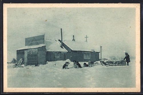 Cartolina alaska missions - cartolina, ak,