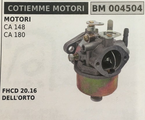 Carburatore vaschetta brumar - carburatore, a