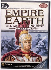 EMPIRE EARTH EXPANSION THE ART OF CONQUEST SIERRA PC GIOCO USATO ITA FR1 88415
