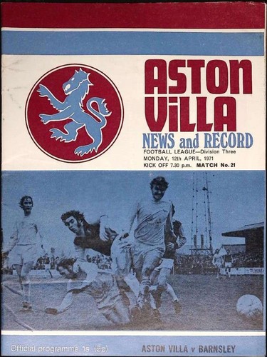 1971 aston villa v - 12/04/1971,