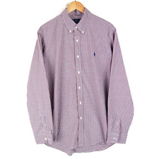 Camicia Ralph Lauren a quadri vestibilità classica taglia XL (T7894)