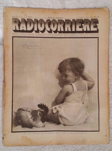 Radiocorriere eiar 1931 vii - radiocorriere,