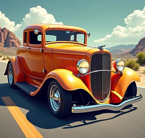 Auto epoca modello - (8),