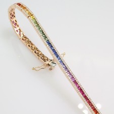 Bracciale Con Zaffiri E