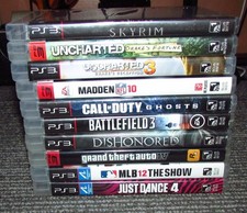 Lotto 10 giochi Sony