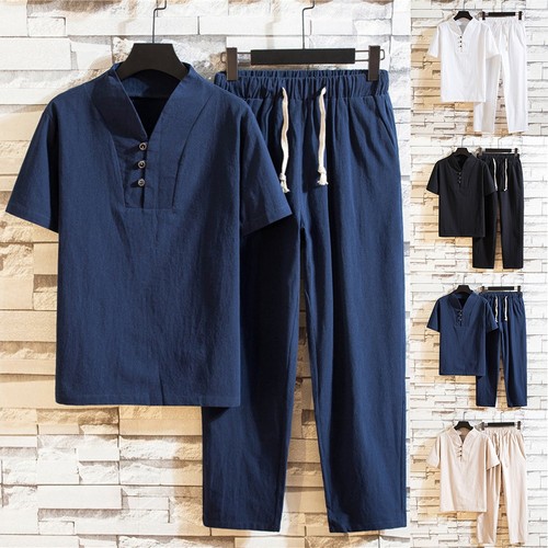 Completo uomo lino - , estivo