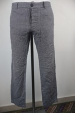 TRUSSARDI JEANS PANTALONE  UOMO TG 48 MAN VINTAGE PANTS CASUAL VINTAGE COTONE