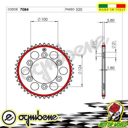 7084 corona acciaio silent - corona,