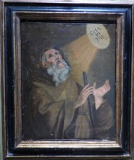 dipinto olio su tela XV secolo