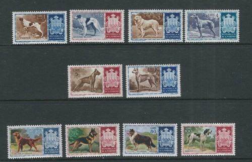 San marino 1956 cani pointer - san,