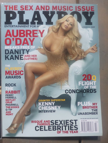 Playboy magazines march - march, 2009