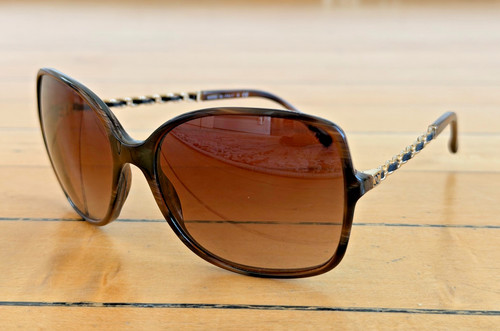 Authentic chanel 5210 brown - chanel, 5210-q