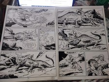 2 TAVOLE CONSECUTIVE DI ZAGOR