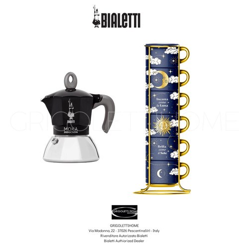 Bialetti moka induction - induction, cups