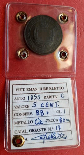 Centesimi 1859 birmingham - 5,