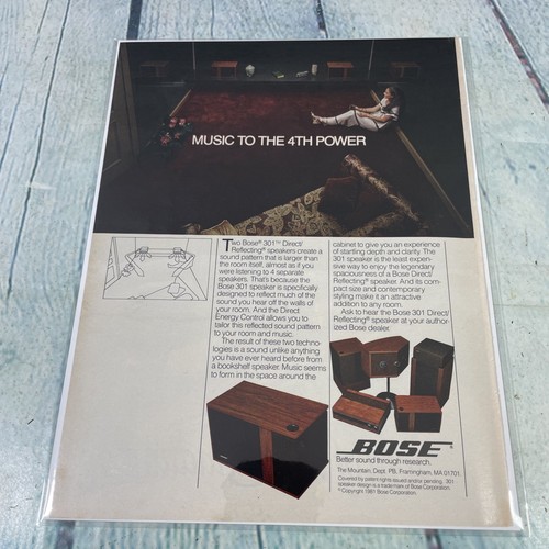 Bose 301 altoparlanti - , 1982