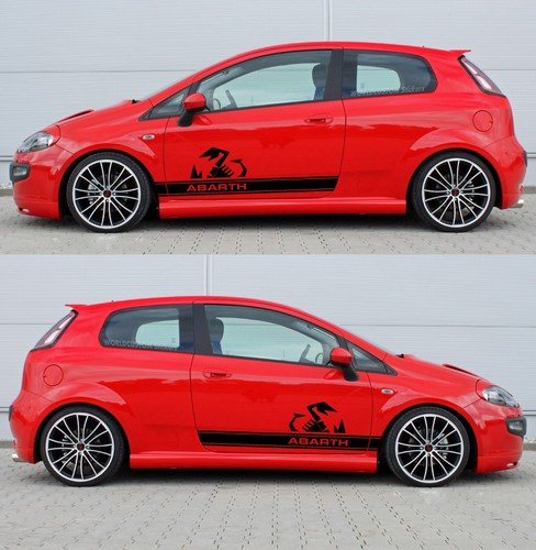 Adesivi stickers fiat grande - stickers,