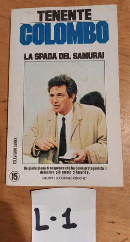 Libro romanzo tenente colombo - libro,
