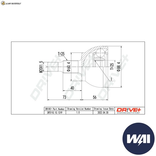 Kit giunti albero motore - giunti,