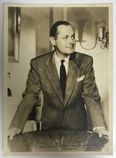 Fabian Bachrach († 2010) foto d'epoca autografata firmata 5x7: fotografo