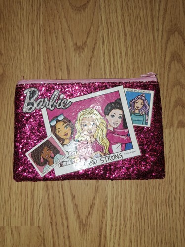 Pochette barbie rosa glitter - pochette,