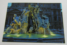 Roma Navona Piazza Di Notte