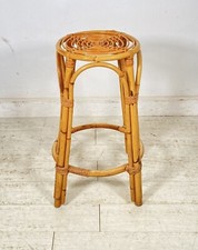 Sgabello rotondo rattan - rotondo,
