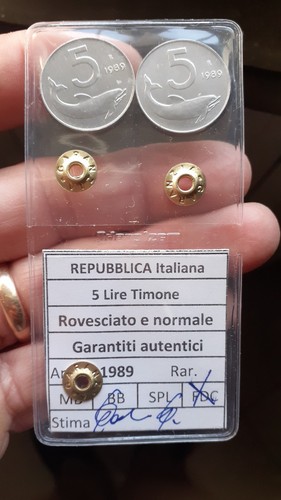 Repubblica italiana 5 lire - italiana,
