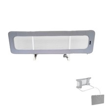 Aziamor Pop Barriera Letto Richiudibile con Sacca da Trasporto 150 cm Colore Gri