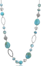 Collana Lunga in Argento Con