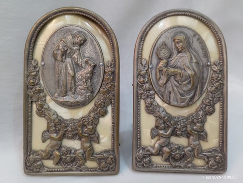Coppia quadretti religiosi