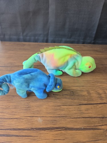 Raro beanie baby iggy - baby, 1993