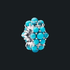 charm pandora ocean bleu