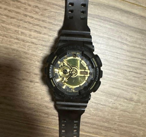 Shock 110br marrone oro - g-shock,