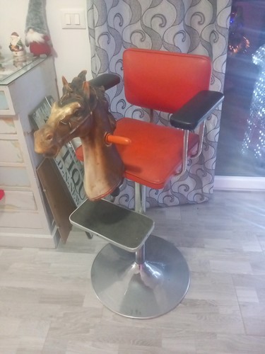 Sedia barbiere vintage - da,