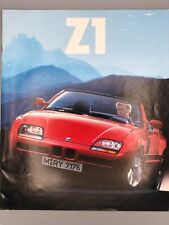 Brochure BMW Z1 depliant 1990