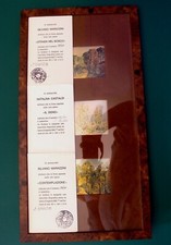 Quadro con tre litografie - con,