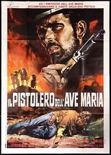 IL PISTOLERO DELL'AVE MARIA MANIFESTO SPAGHETTI WESTERN 1969 MOVIE POSTER 4F
