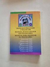 Bib9 Libro Manuale per usare i telescopi Konus Sirio Orion Cygnus Uranus  M09