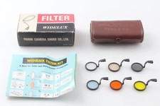 【Inutilizzato】 Set di filtri Panon Widelux per fotocamera pellicola panoramica F7 F8 FV dal Giappone